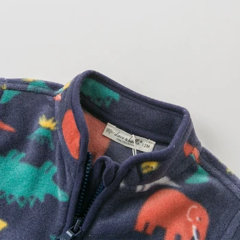 DB396 dave bella jeseň dieťa dieťa boys módne multicolor deti batoľa kabát pekný deti oblečenie