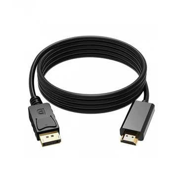 DP-HDMI 1.8 M display port Displayport Muž DP-HDMI Samec kábel Kábel Adaptéra Prevodník pre PC, Notebook HD Projektor TV