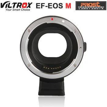 Viltrox EF-EOSM Elektronické Auto Focus Objektív adaptéra pre Canon EOS EF EF-S objektív EOS M EF-M M2 M3 M5 M6 M10 Mount Adaptér