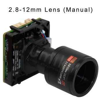 H. 265 hviezdne svetlo 3MP 3516C+Sony IMX291 Inteligentná analýza IP Kamera Modul s hviezdne svetlo Objektív kamery IP rada ONVIF XMEYE