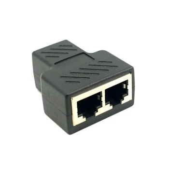 5 ks/set 2 Spôsob CAT6 RJ45 Spojka In-Line Spojka Ethernetový Kábel Extender Adaptér Konektor 8P8C