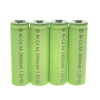 Veľa 1.2 v, AA Nabíjateľné Batérie NiCd Batéria pre Záhradné Solárne Ni-Cd Svetlo LED