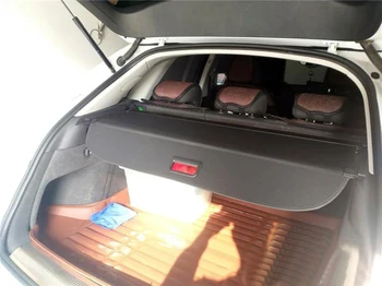 Hliníková zliatina + Textílie Zadný Kufor Security Shield Cargo Kryt pre Audi Q3 8U 2013 2016 2017