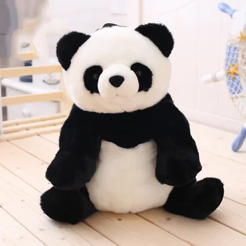 Baby Panda Batoh Panda Peračník Deti, Dievča, Chlapec, Panda Bear Zvierat Peračník Plyšový Batoh Panda Darčeky 7479