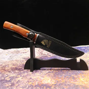 PEGASI Japonský vonkajší rovný nôž rybársky nôž jungle lovecký nôž vonkajšie ostré taktický nôž na krájanie kosti fréza