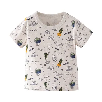 Malý chlapci nové krátke rukávy letné tričká deti hot predaj cartoon tričko s nášivka krásne krokodíla najvyššej kvality tees