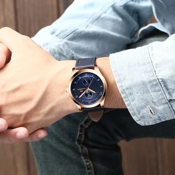 NAVIFORCE Luxusné Značky Analógový športové Náramkové hodinky Zobrazenie Dátumu pánske Quartz Hodinky Business Sledovať Mužov Sledovať relogio masculino
