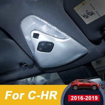 Auto Strechy Okuliare Box Svetla na Čítanie, Dekoratívne Výbava Kryt Interiérové Lišty pre Toyota C-H CHR 2016 2017 2018 2019 Príslušenstvo