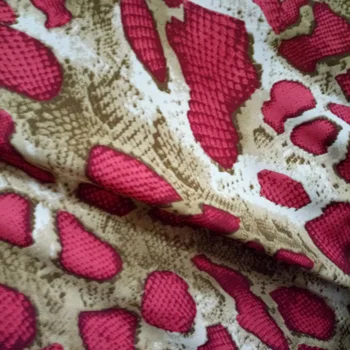 Zviera Textílie Jesenné a Jarné dámske Módne Oblečenie Tvárny Materiál Šifón