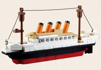 Na Sklade Pirátskej lodi Titanics Stavebné kamene, Tehly Moc Model Modulárny Hračky Nápady Tvorca Vzdelávacie 0576 0577 0835 0836 boytoy