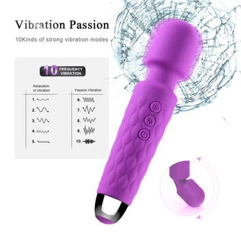 AV prútik dildo Vibrátor klitorálny stimulátor g-bodu ženské hračky pre dospelých hračky dámske erotické vibrátory produkty klitoris análny masturbator