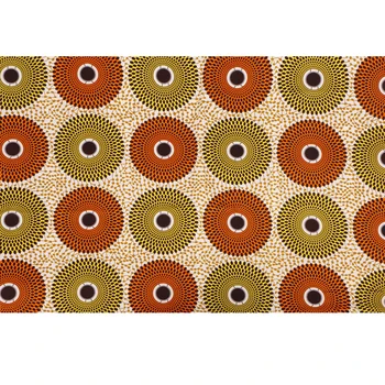 Ankara Afriky Polyester Vytlačí Batik Patchwork Textílie Reálne Handričkou Vosk Vysoko Kvalitný Afrike Šijací Materiál 6yards Na spoločenské Šaty