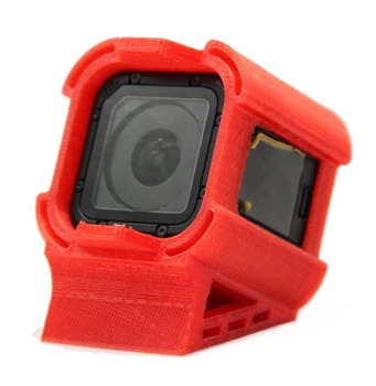 1pc 30 Stupeň Gopro Relácie Fotoaparát ochranný Kryt 3D Vytlačené TPU Mäkké Prípade Chránič Spp Fix Mount Držiak Na FPV Drone