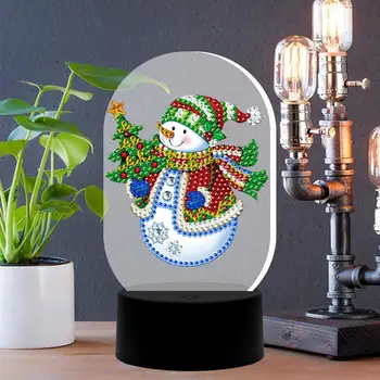 Shirliben 5d Diy Diamond Maľovanie Light Pad Čiastočné Vŕtať Vianočný Obrázok Diamond Mozaiky Drahokamu Crystal Maliarske Umenie