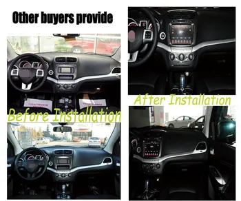 IPS Android 9.0 Obrazovky Pre Dodge Journey 2008-2020 Fiat Freemont Multimediálny Prehrávač, GPS, Audio-Navi Rádio Auto Stereo DSP Headunit