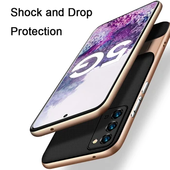 Shockproof Telefón puzdro pre Samsung Galaxy S20 Ultra Silikónové 3D Mobile Zadný Kryt Stojan Brnenie SamsungS20 S20Ultra Funda Bývanie