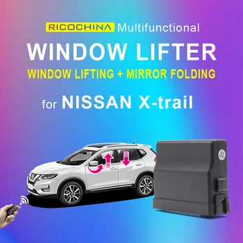 Auto príslušenstvo auto okno hore a dole sklopné spätné zrkadlo Na NIssan X-trail auto power okno bližšie 2017 2019 18 Xtrail