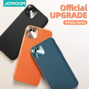 Joyroom puzdro Pre iPhone SE 7 8 Prípade Luxusné Shockproof Anti-odtlačkov prstov puzdro Pre iPhone 7 8 Pevného PC Prípade Pôvodnú Farbu