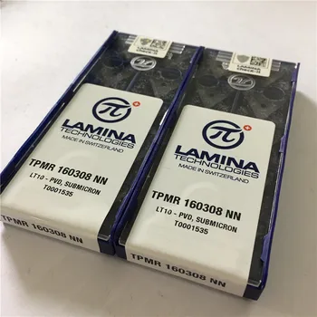 TPMR160308-NN LT10 Originálne LAMINA karbidu vložka s najlepšou kvalitou 10pcs/veľa doprava zadarmo