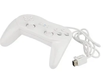Klasický Duálny Analógový Káblové Herný ovládač Pro Pre Nintendo Wii Remote Druhej generácie Herný ovládač Gamepad Pre Wii
