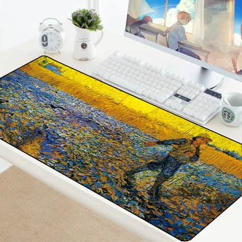 Van Gogh Podložku pod Myš, Počítač, Podložku pod myš, Klávesnica Mousepad Gumy Herné Hráč kancelársky Stôl Laptop, Hviezdna Noc Myší Mat na csgo