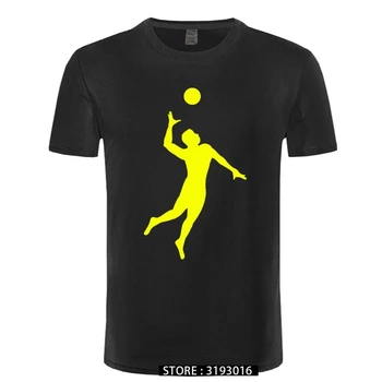 Vývoj Volleyballs Zľava Topy T Shirt Dobrý Volejbal Grafické T-shirt Camisas Hombre Vianočný Čaj