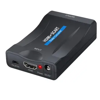 ESYNiC HDMI SCART Converter HDMI Kompozitné Video HD Stereo Audio Adaptér S 1,5 m Kábel Scart pre SKY Blu Ray DVD HDTV STB