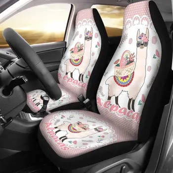 2 ks auto predné sedadlo chránič Osobné vlastné dary predné sedadlo zahŕňa súbor univerzálnej auto predné sedadlá, poťahy na autá pre ženy