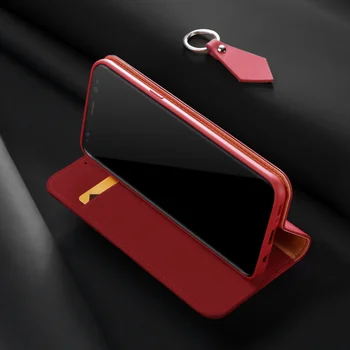 Mäkké Originálne Kožené Puzdro Pre Samsung Galaxy S8 A S8 Plus Drop Ochranu Magnetických Výklopný Kryt Telefónu Peňaženky Obal Pre Samsung S8