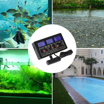 Multi-parameter Digitálny ph meter Profesionálne 7 v 1 Testovanie Vody Meter Monitor ORP / pH / RH / ES / CF / TDS(PPM) / TEMPTester