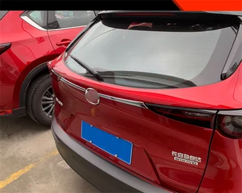 ABS Chrómovaný Auto Styling Príslušenstvo Pre Mazda CX-30 CX30 2020 2021 Auto Dekorácie-Nálepky zadných dverí Zadné Veko Kufra Kryt Trim