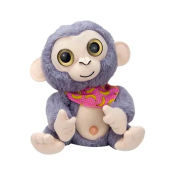 HIINST Oblečenie pre bábiku Elektrické Opice Záznam Rozprávania Kyvné Zmena Hlasovej Plyšové Hračky deti Hračky pre deti kvapka loď 2020 NOVÉ