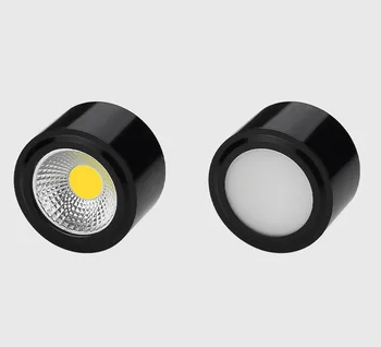 4 typy Stmievateľné Povrchovú montáž Downlight Stropné svietidlo 7W9W12W15W18W AC85-265V KLASU dole svetlo Led Spot light vnútorné osvetlenie