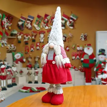Ručne Vyrábané Vianočné Elf Dekorácie Zdvíhateľnej Stojí Švédska Gnome Tomte Bábika Dropshipping