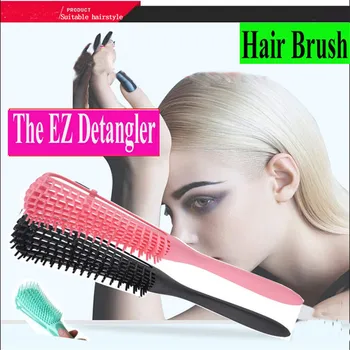 EZ Detangler Vlasy, Kefa, Hrebeň Anti-Statické Pokožku hlavy Česať Vlasy, Kefa Styling Nástroje na Úpravu Vlasov Kefa Pokožku hlavy Masáž Hairbrush