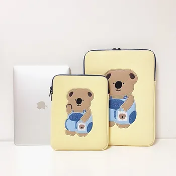 2020 kórejský Rukáv Prípade Cartoon Koala 9.7 10.5 13 palcový Notebook Taška Pre Dievčatá, Mac, Ipad Pro 11 Tabliet Taška Puzdro