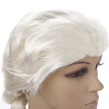 Ženy, Dievčatá Blond dlhé Pletená Elsa Cosplaywig Peluca pokrývku hlavy Halloween Kostým Karneval, Vianočné Purim nočný klub party šaty