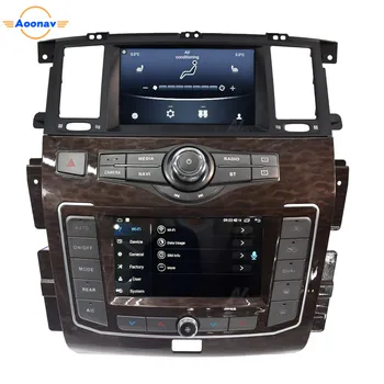 Najnovšie Dual obrazovke Android, Auto Radio Na Nissan Patrol Y62 infiniti QX80 na roky 2010-2020 auto stereo rádio multimediálny prehrávač