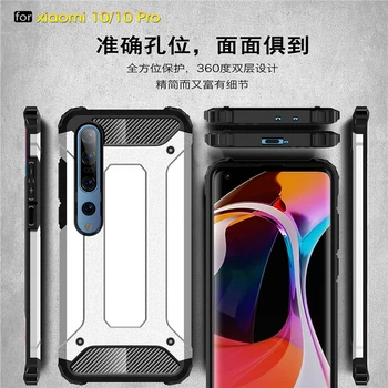 Pre Xiao Mi 10 Pro 5G Prípade Pre Xiao Mi 10 Pro Kryt Shockproof Brnenie Hybrid Ochranné Coque Kryt Pre Xiao Mi 10 Prípade, 5G