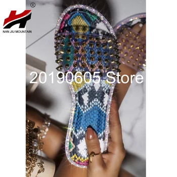 NAN JIU HORSKÝCH 2021 dámske Sandále v Lete Otvorené Prst Nit Papuče Vonkajšie Pláže Topánky Plus Veľkosť 43